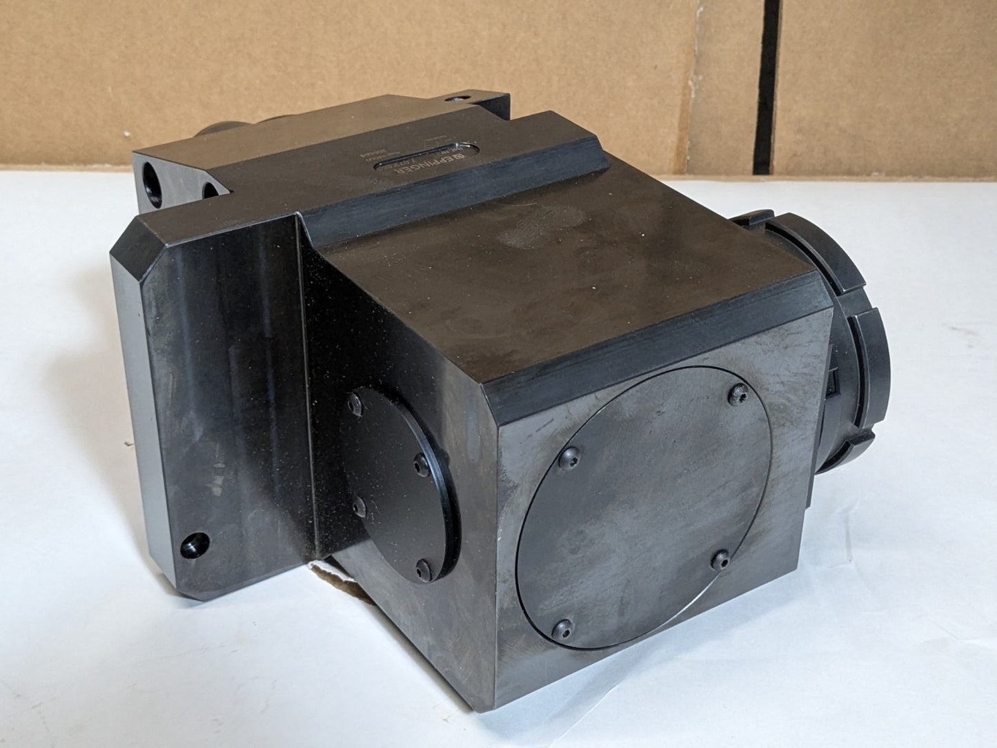 Eppinger CAT40 Angular Quick-Change Drilling / Milling Head Collet Chuck 1075070