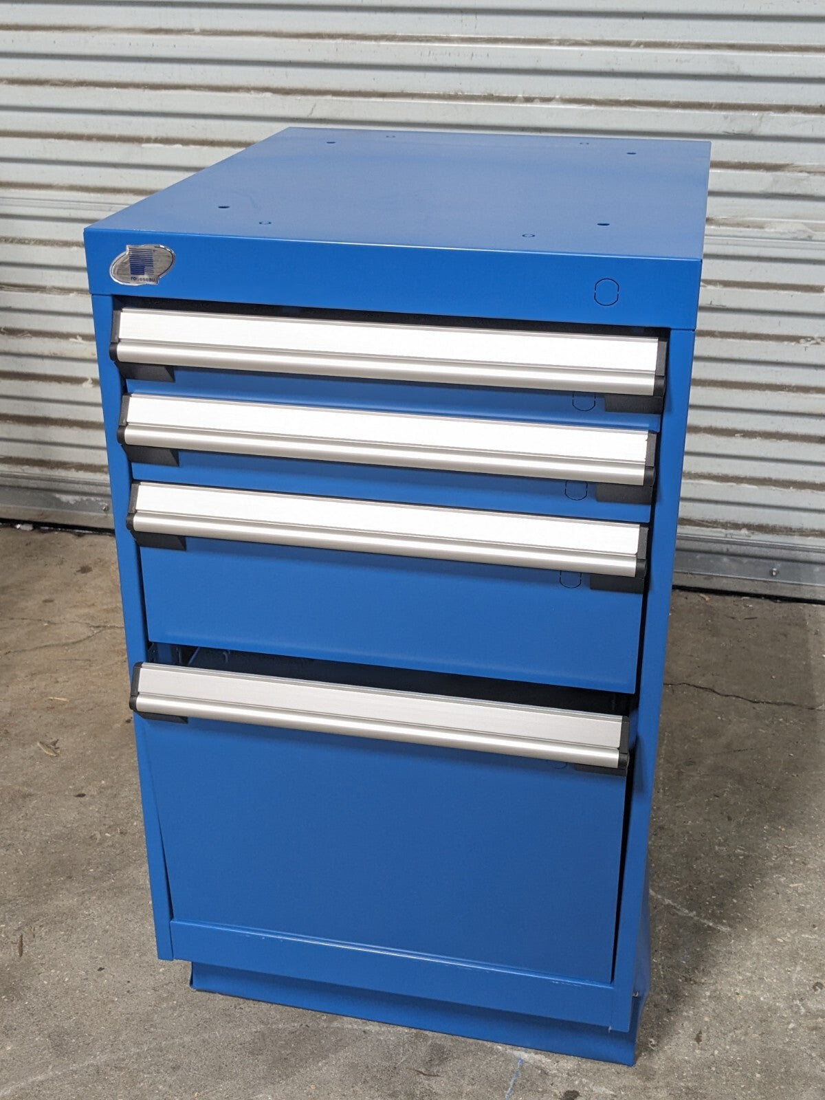 Rousseau Work Bench w/ 4 Drawer Cabinet 60" x 30" Butcher Block Top DAMAGED