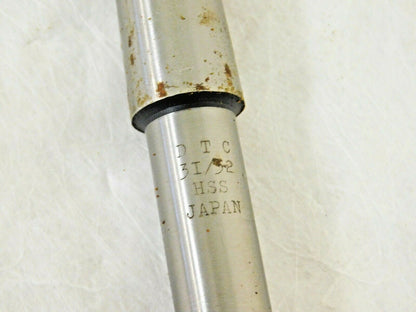 DTC Expanding Chucking Reamer HSS 3MT 31/32" Diam 02530624