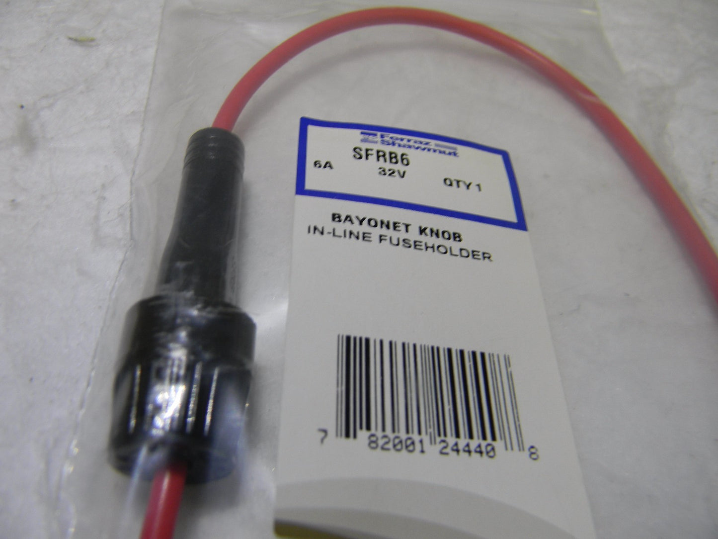 Ferraz Shamut Inline Fuse Holder 32 VAC/VDC 6 Amp1 Pole  (Lot of 9) SFR86