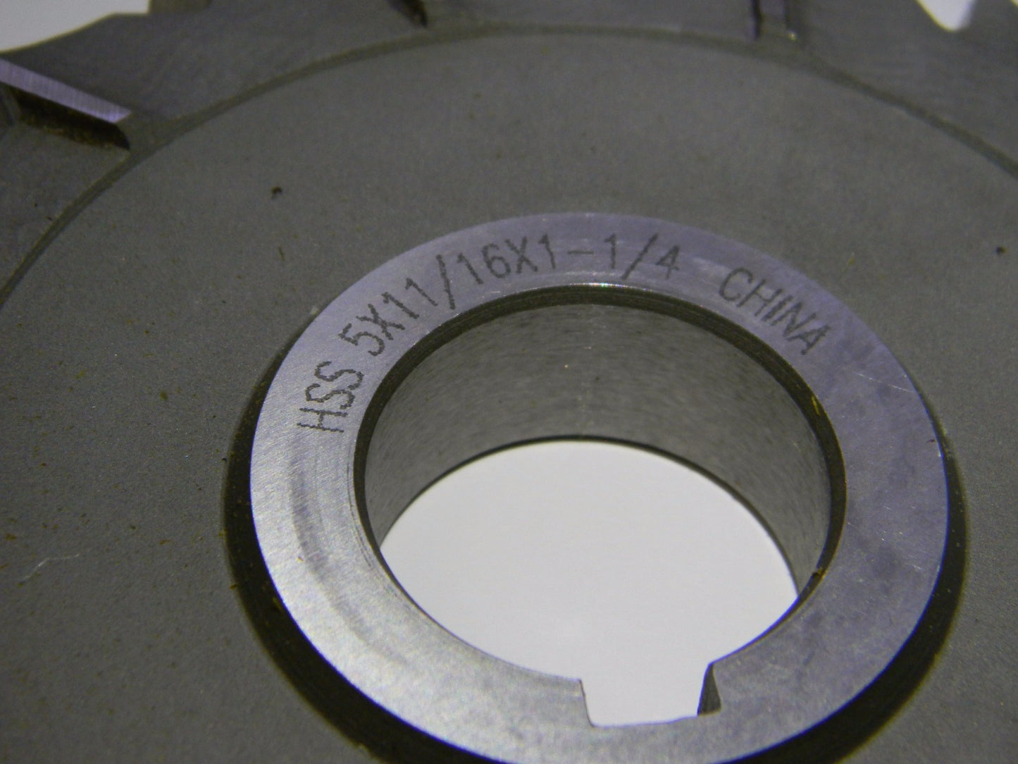 Precision 5" x 11/16" x 1-1/4" HS Staggered Tooth Side Milling Cu
