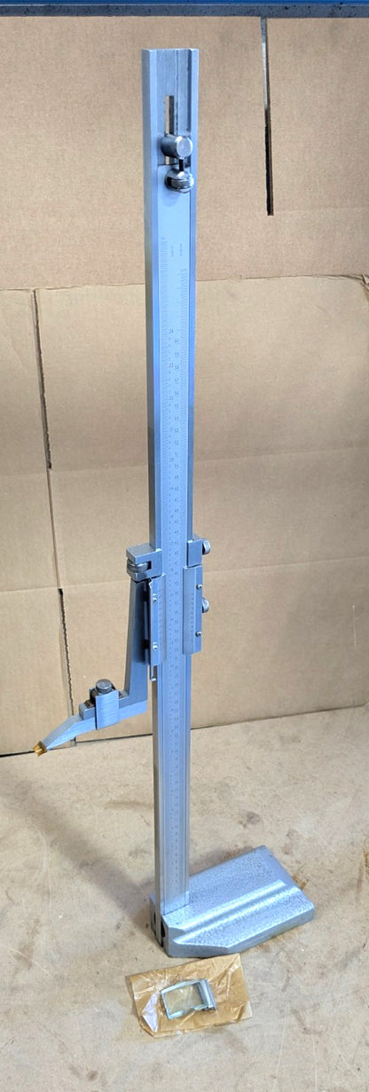 Precision Vernier Height Gage  Stainless Steel  0 to 24"   0.001" Grad  622-8524