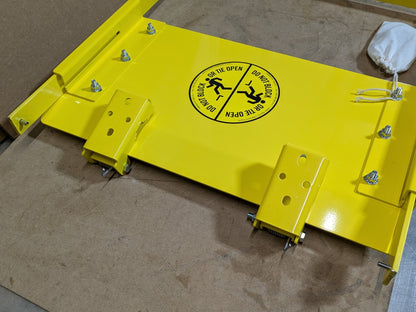 Fabenco G Series Industrial Self Closing Safety Gate A36 Carbon Steel 24" to 30"