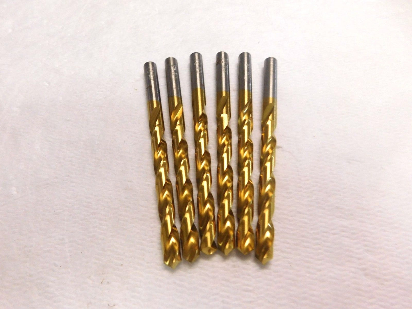 Hertel Spiral Jobber Drill 21/64" 118º RH HSS TiN Coated QTY 6  71171219