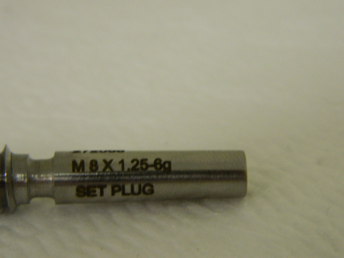 GF Gage No Go Truncated Taperlock Thread Gage M8 x 1.25 Class 6G S0801256GNK