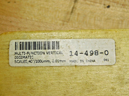 SPI Electronic Vertical Linear Scale 40"/1000mm Range 14-498-0