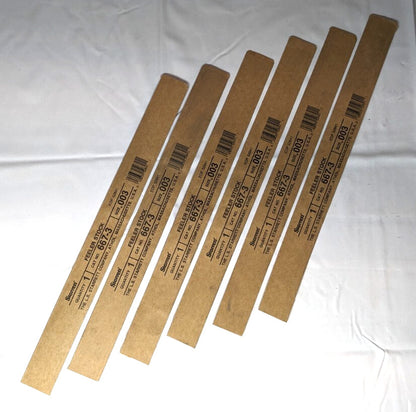STARRETT  Feeler Gage  0.003" Thick  0.5" Wide  12" Long 667-3  52841 *QTY 5*