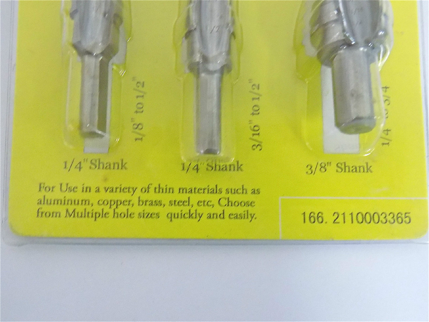 Nuline 1/8, 3/16, 1/4 to 3/4, (2) 1/2" HSS  Drill Bit Set QTY 2 08371999