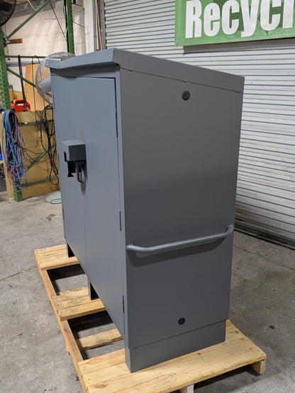 Durham Heavy-Duty Job Site Storage Cabinet 3-Shelf 64 x 24 x 62 Scratch N Dent