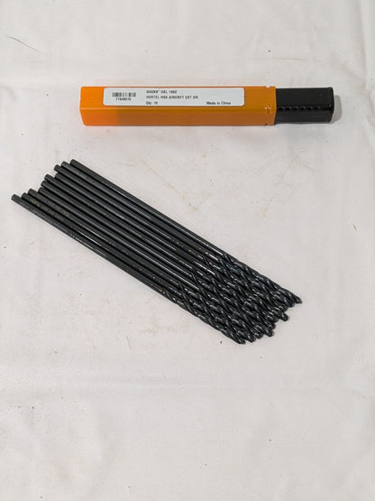 Hertel Aircraft Extension Drill Bit: 5/32" Dia, 135 °, HSS Qty 10 77426310