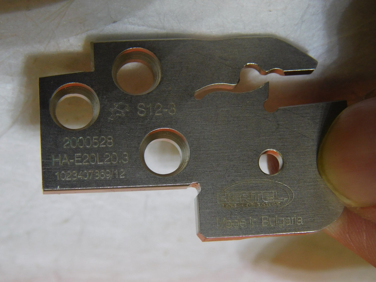 Hertel Indexible Cut-Off & Grooving Module 20mm Max DOC LH 2000524 HA-E20L20.3