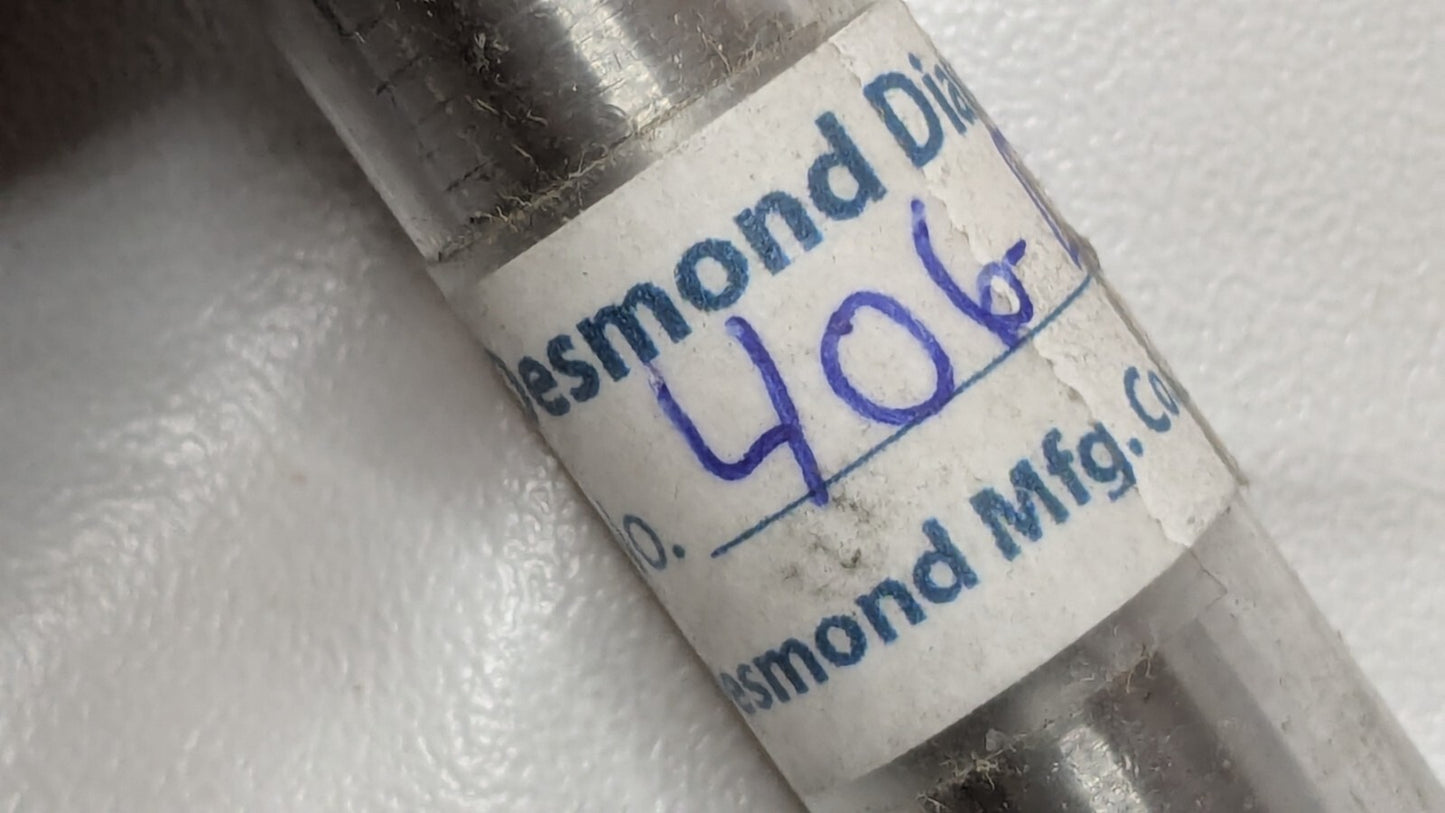 Desmond Diamond Nib Dresser Holder W/406-D25 6"L X 2-1/2"W 46500 INCOMPLETE