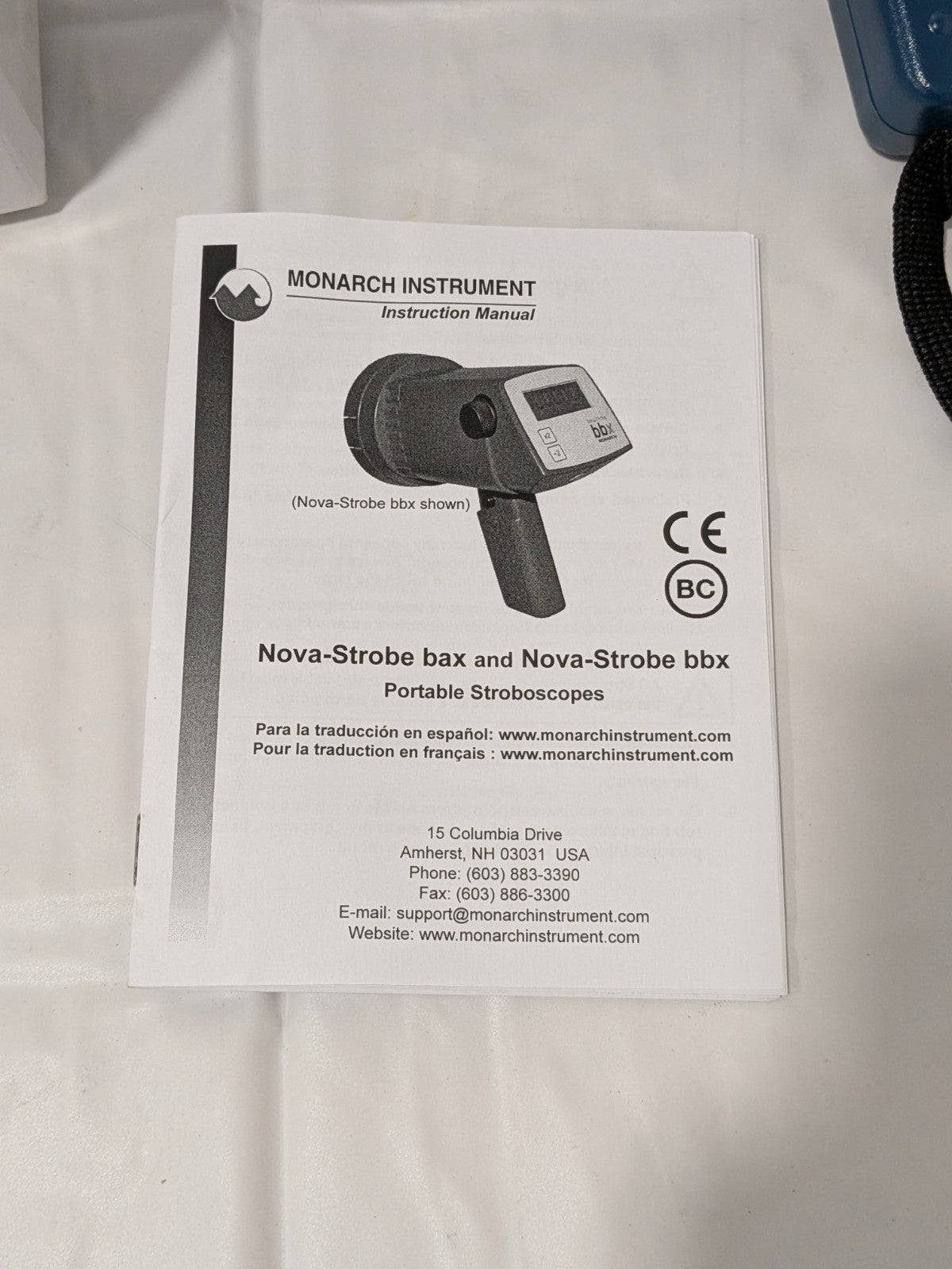 Monarch Instruments Nova-Strobe bbx 6207-012