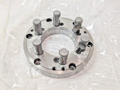 Bison Adapter Back Plate for 8" Diam Chuck D1-6 8240-8"-6-X 7-878-086F