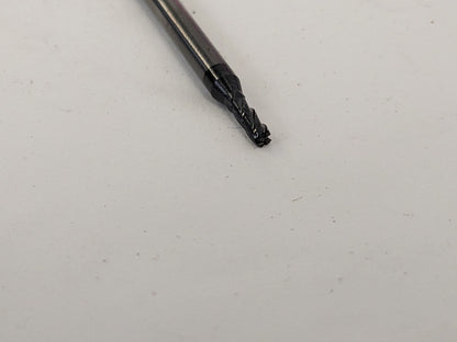 ACCUPRO Corner Radius End Mill: 0.0781 Dia, 0.234 LOC 4 Fl 14796316