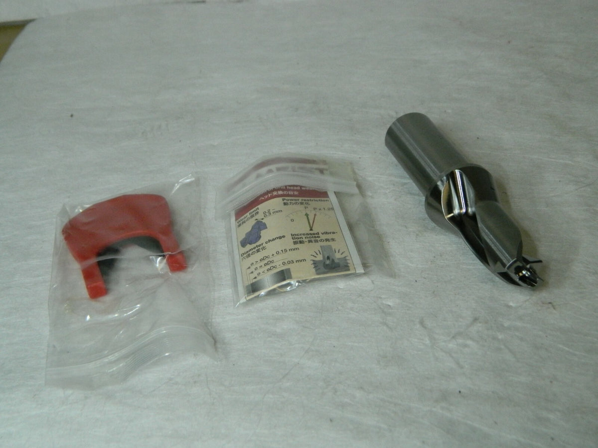 Tungaloy Replaceable-Tip Drill 0.827-0.862" 1.5xD 1" Shk Dia 1.24"