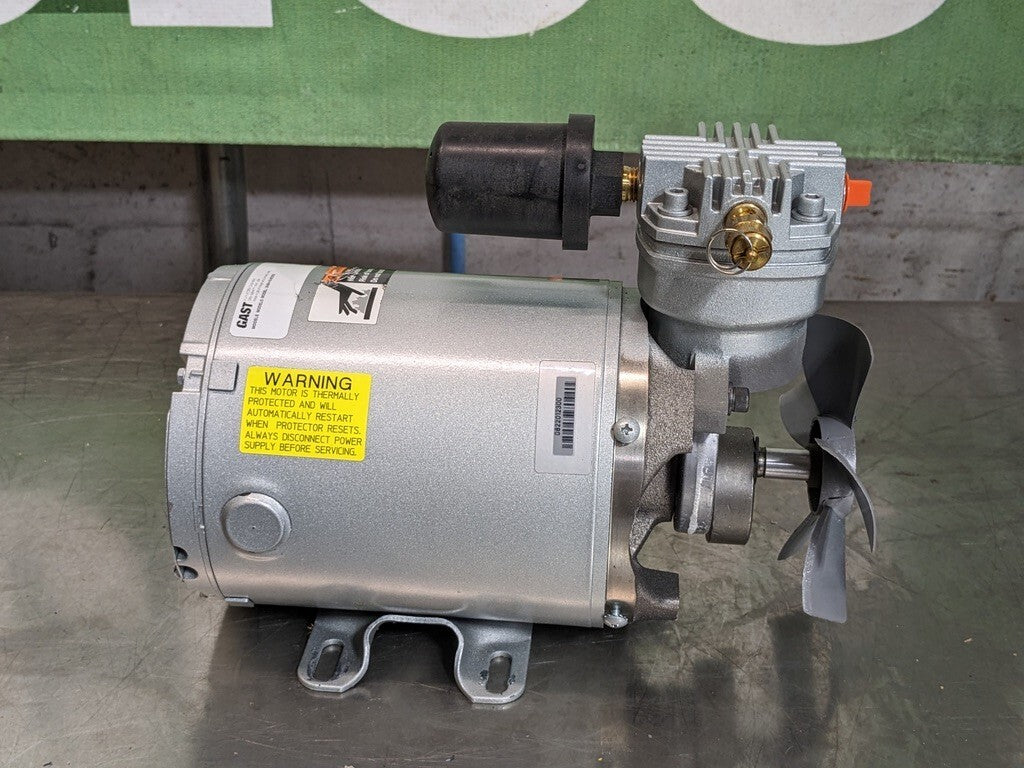 Gast Piston Compressor Pump 1/4 HP 115v 1 Phase 2HAH-10-M200X Parts / Repair