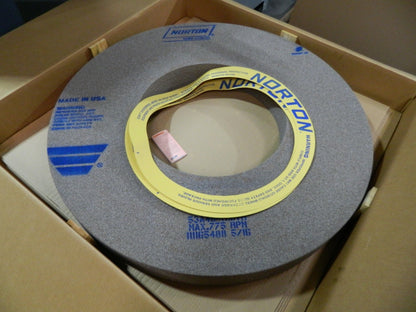 Norton Surface Grinding Wheel 42" Dia. 4" Thick 20" Hole 53A46-H1