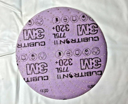 3M Cubitron II Ceramic Sanding Discs 775L 6" 320+ Grit Film QTY50 47082
