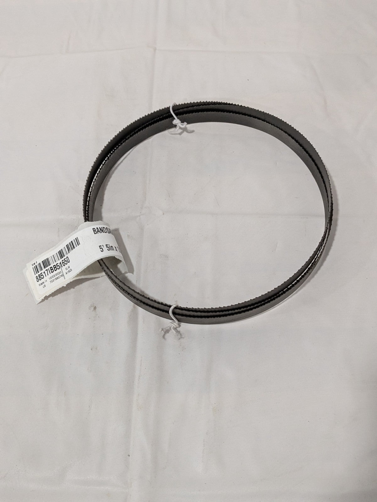 Irwin Welded Bandsaw Blade: 5' 5 Long x 1/2" Wide x 10 to 14 TPI 88517IBB51650