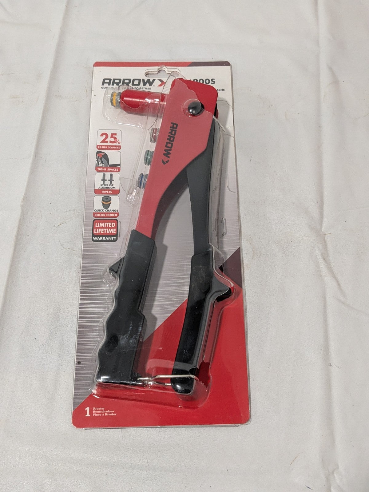 Arrow 3/32 to 3/16" Manual Rivet Tool Kit RH200S