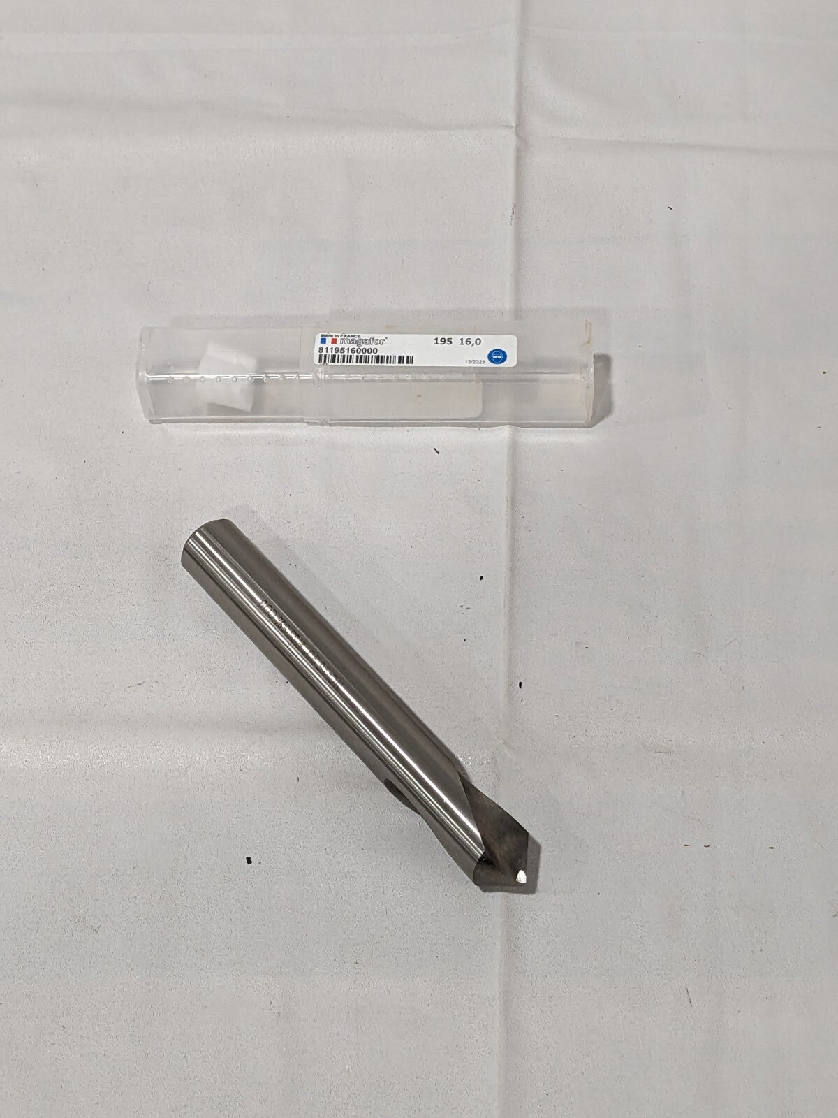 MAGAFOR Spotting Drill: 16 mm Dia, 90 ° Point, 4-17/32" OAL 81195160000