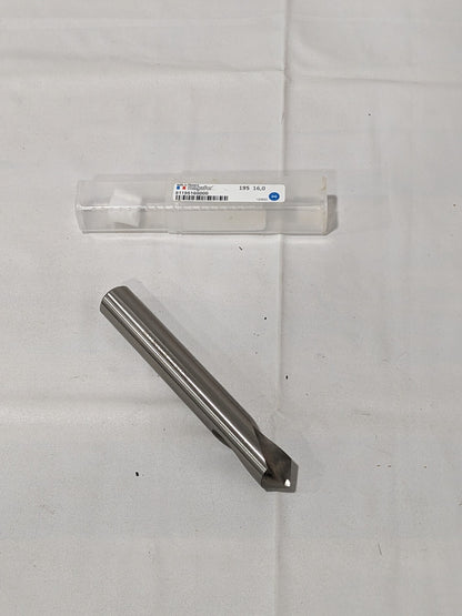 MAGAFOR Spotting Drill: 16 mm Dia, 90 ° Point, 4-17/32" OAL 81195160000