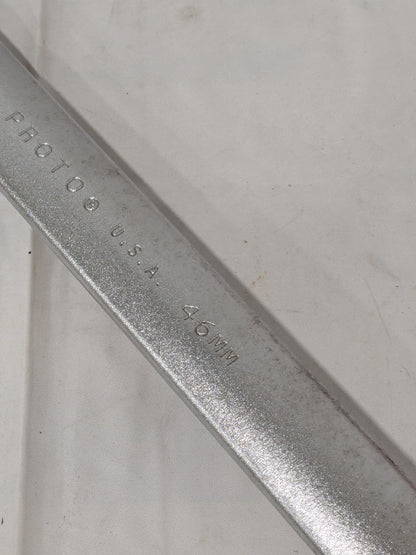 Proto Offset Combination Wrench, Metric, 46mm, 25" OAL J1246M