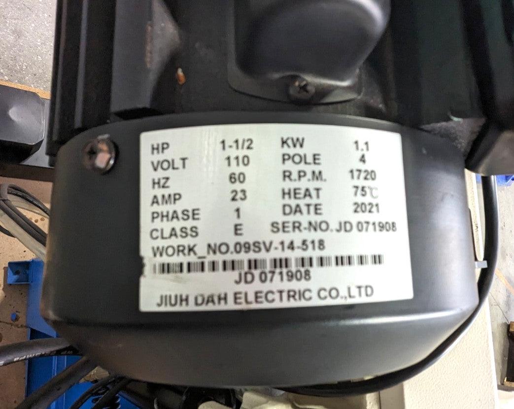 RONG FU 9" x 16" Horizontal Bandsaw  110V  1.5HP  RF-916SV  *PARTS OR