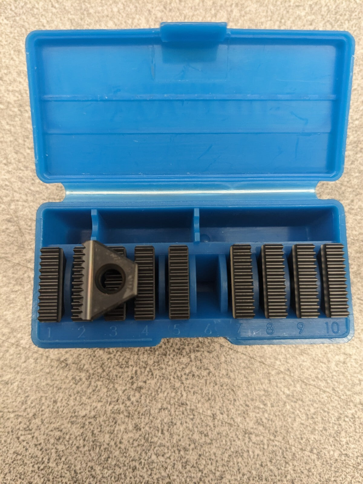 VARGUS 3E20UNJTM2VTX Carbide Thread Mill Insert Qty 10 64511