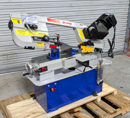 VECTRAX 9X16 Horizontal Bandsaw  Geared Head  220V  1HP  New / Ope