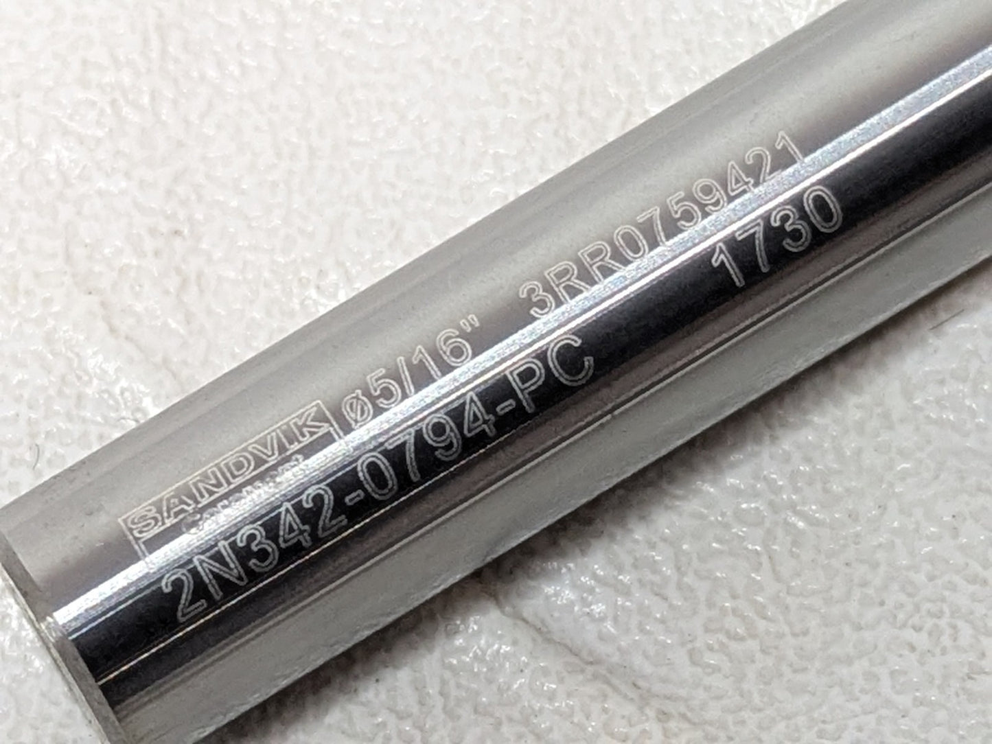 Sandvik Coromant CoroMill Plura Carbide End Mill 2N342-0794-PC 1730 26732516