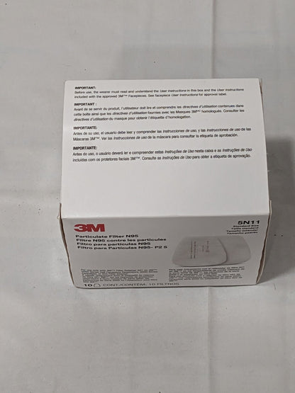 3M Facepiece Filter: Particulates White Box of 10 7000002008