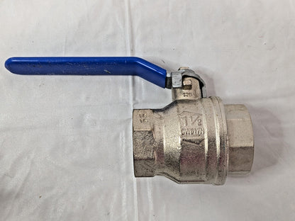 Parker Legris Standard Manual Ball Valve 1-1/2" Pipe Female Port 4902 40 49