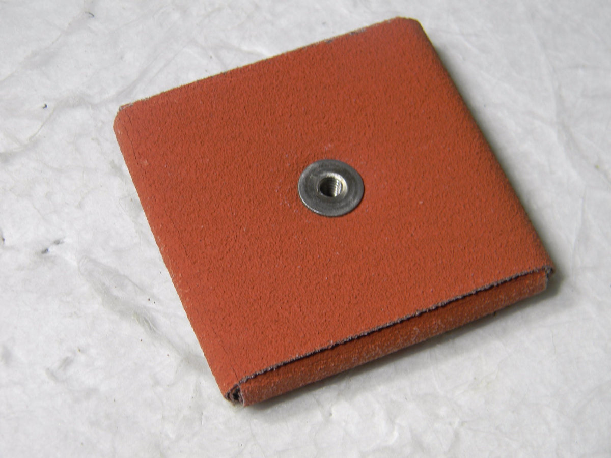 3M Cubitron Ceramic Sq Pad 80 Grit 3" W x 3" L 1/2" Thick 9000 Rpm Qty-25 27366