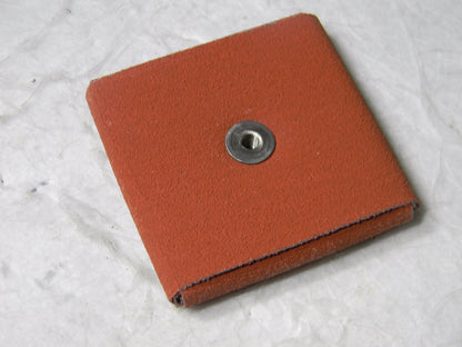 3M Cubitron Ceramic Sq Pad 80 Grit 3" W x 3" L 1/2" Thick 9000 Rpm Qty-25 27366