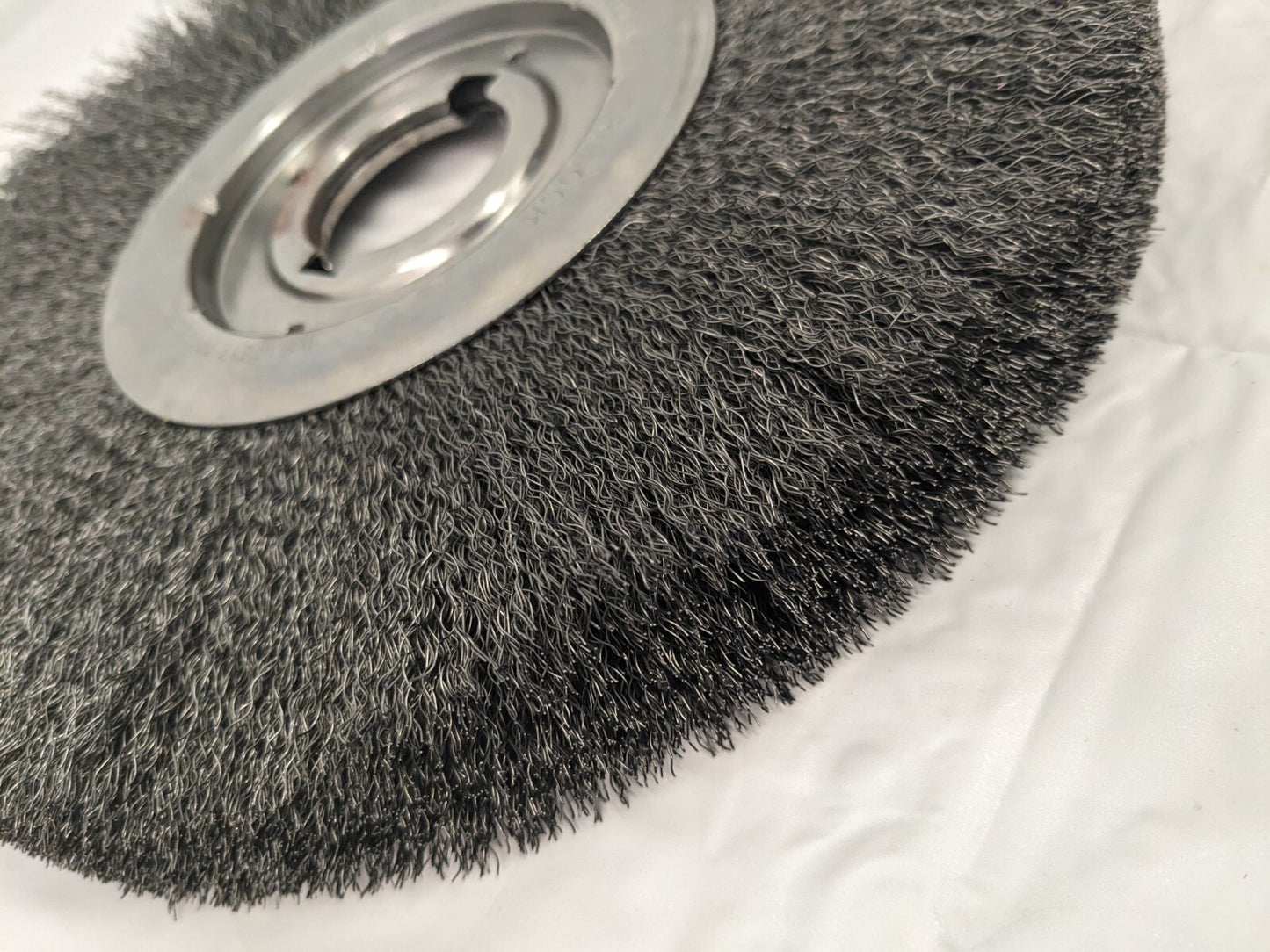 WEILER Wheel Brush: 12" Wheel Dia, Crimped 06180