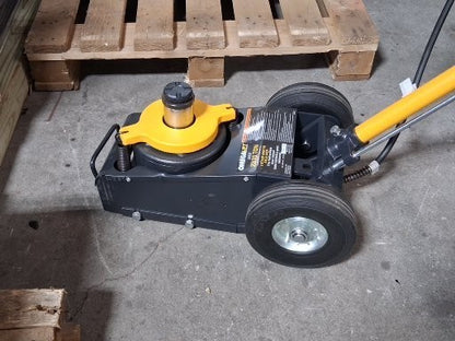 Omega Lift Equipment Dual Stage Air Actuated Truck Jack 35 Ton Capacity 23227