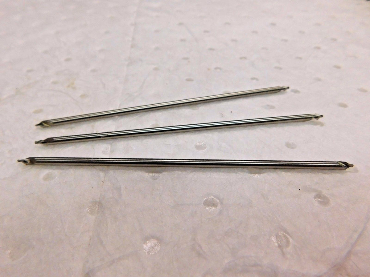 SPI Combined Drill & Countersink 1/8" Body Dia x 5" OAL HSS Qty. 3