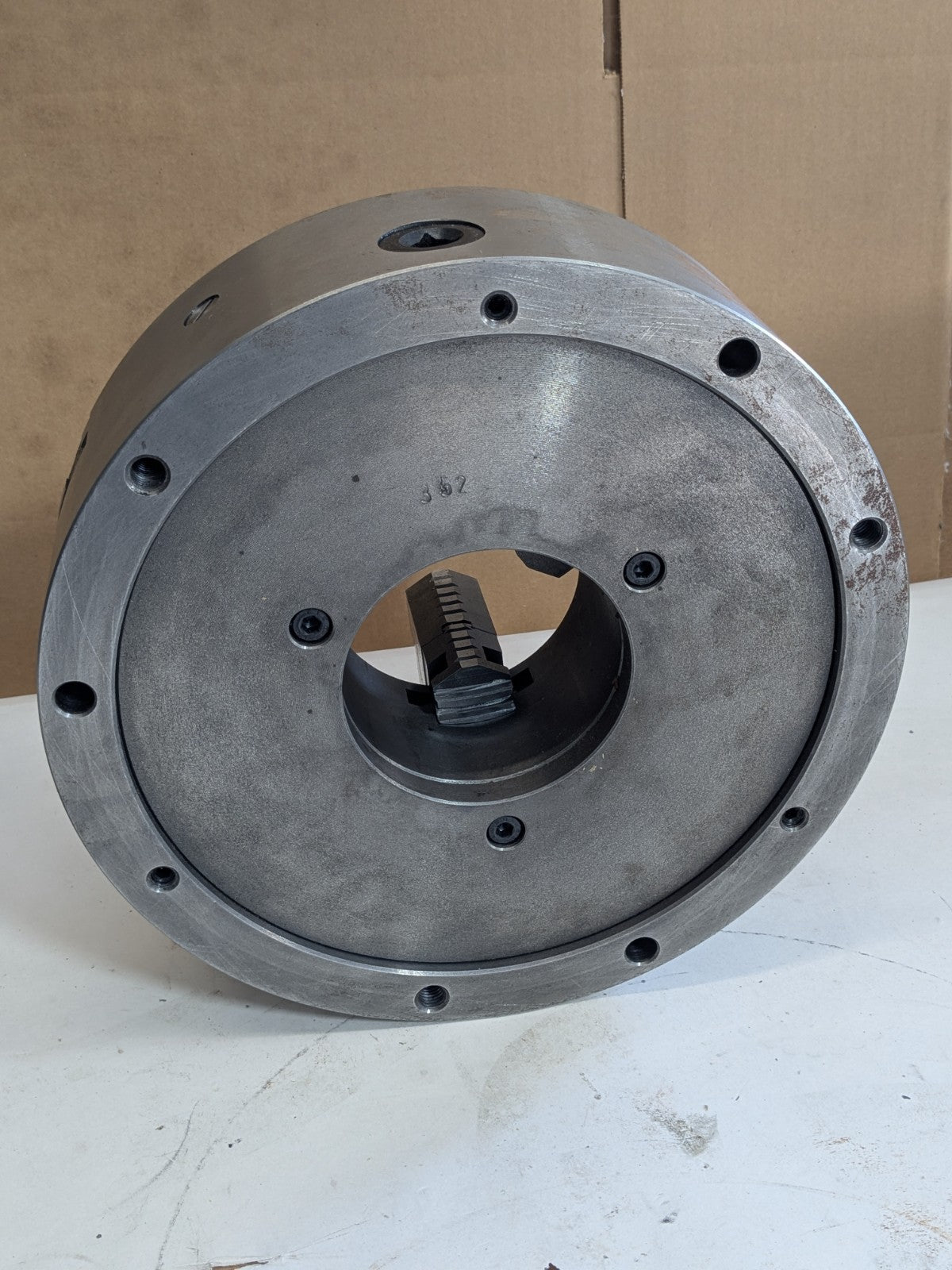Pratt Burnerd Precision Lathe Chuck 3-Jaw Self Centering 12" Diameter 12235