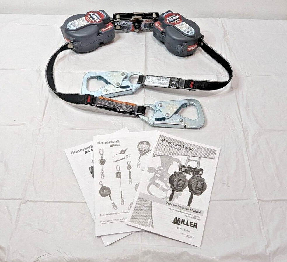 Honeywell Miller Twin Turbo T-Bak Personal Fall Limiter MFLTB-1/7.5FT