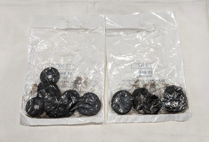 18-8 Stainless Steel Flat Washer #10 x 1" od  Black-Oxide   *50pcs*   96765A160