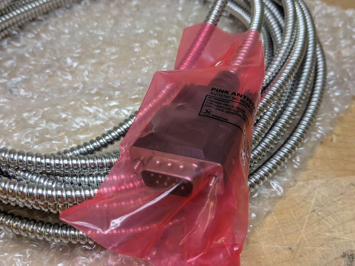 Newall Spherosyn 300 Encoder Reader Head w/ Armored Cable S3001009D070
