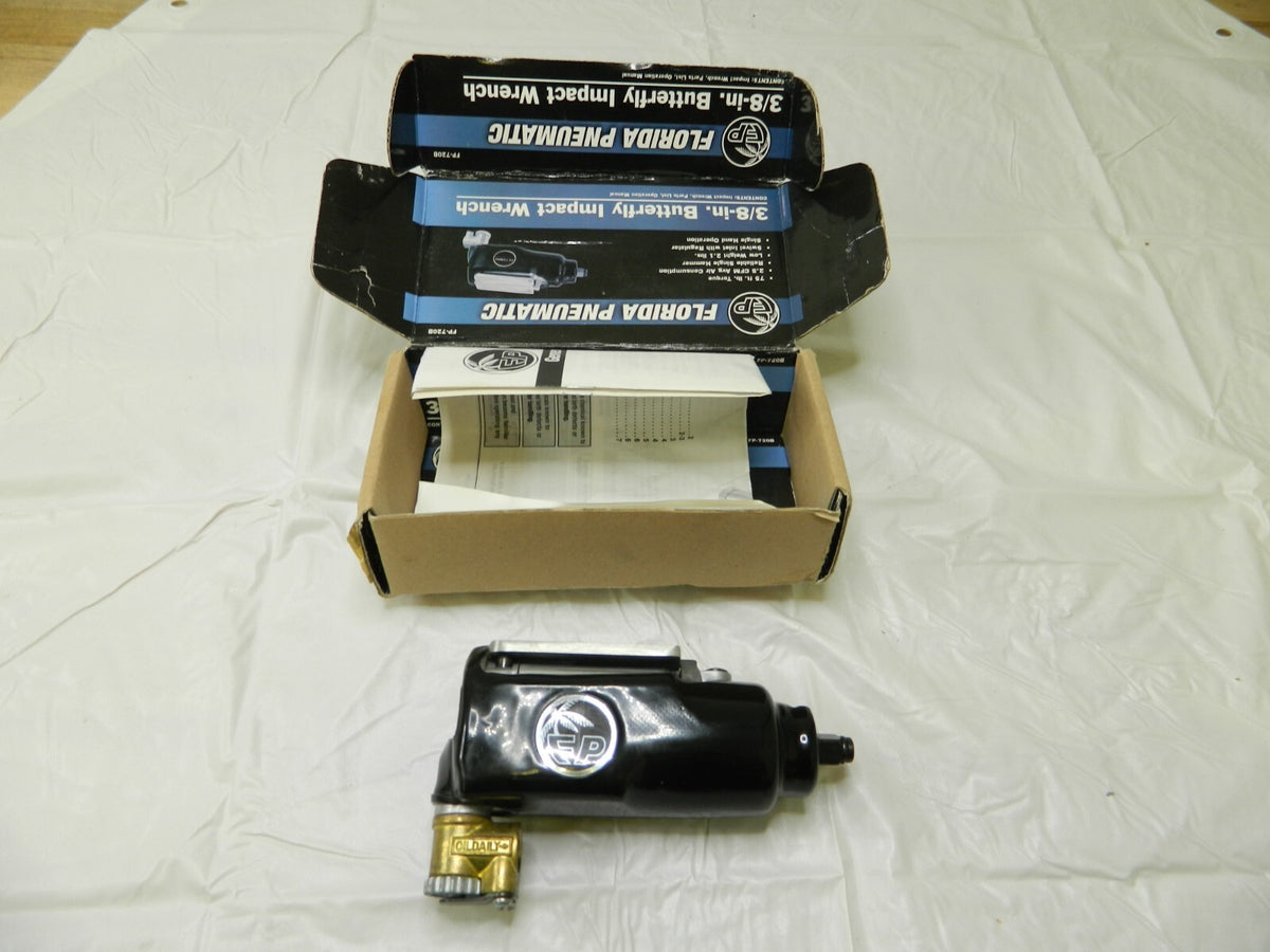 FLORIDA PNEUMATIC Air Impact Wrench: 3/8 Drive, 11,000 RPM, 75 ft/lb FP-720A