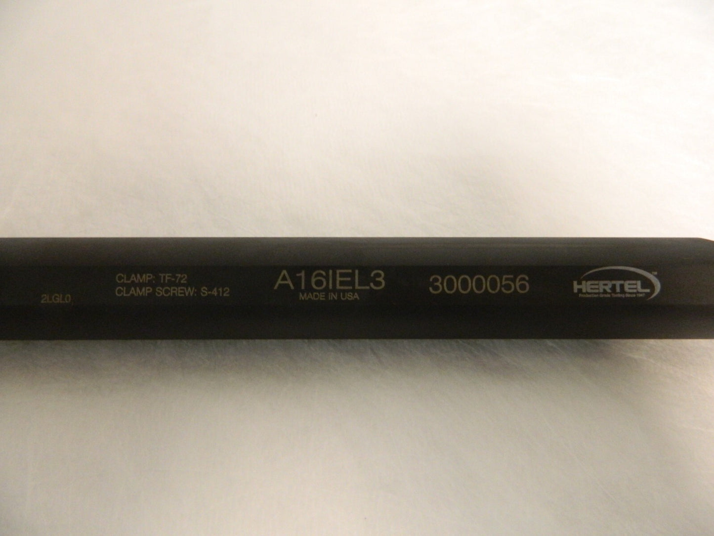 Hertel 0.195" Min Width Internal Left Hand Indexable Grooving Toolholder 3000056