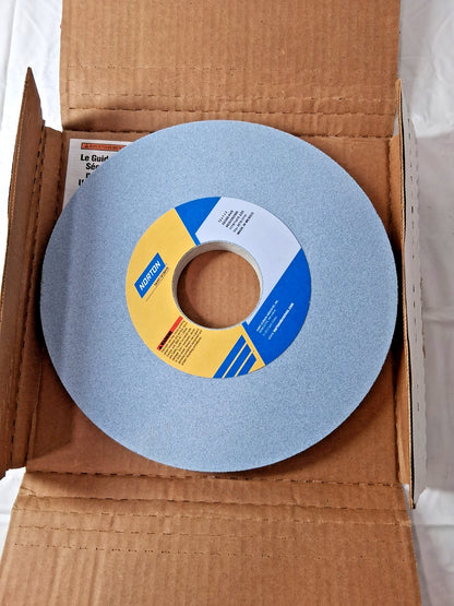 Norton Surface Grinding Wheel 12" Dia 1" Thick 3" Arbor 60 Grit 66253262505