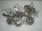 Pro Flap Wheels 10 Pack 2" Diam 3/4" Face Width 80 Grit 1/4" Shan