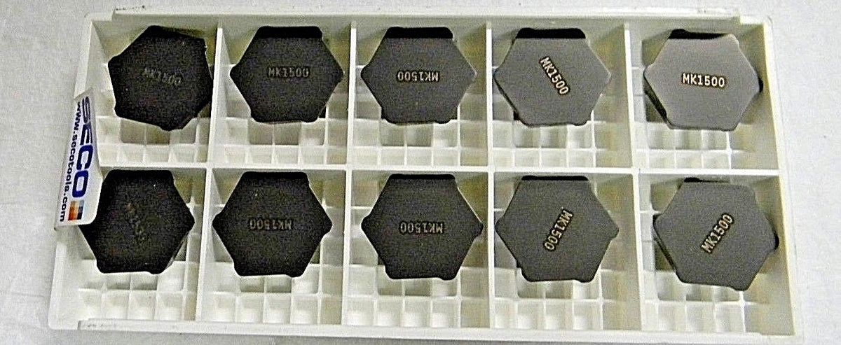 Seco HPMN1206 MD20 Grade MK1500 Carbide Milling Insert QTY 10 31364