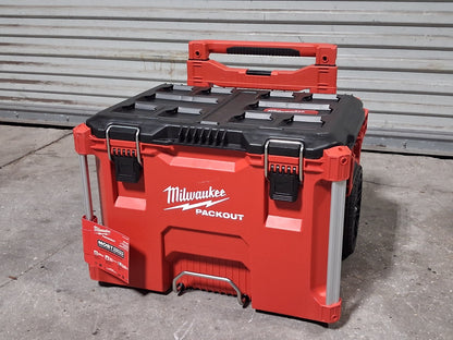 Milwaukee Packout Storage System Rolling Tool Box w/ Tray 48-22-8427