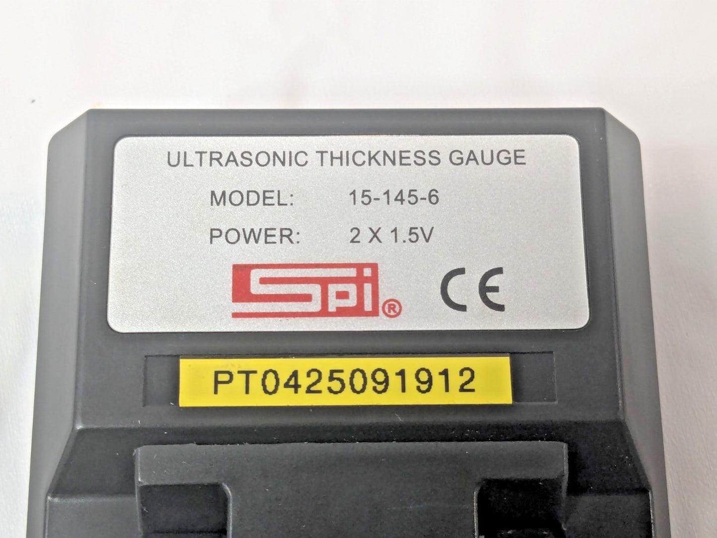 SPI Ultrasonic Thickness Gage 0.1mm to 8" Measurement 0.1mm Resolution 15-145-6
